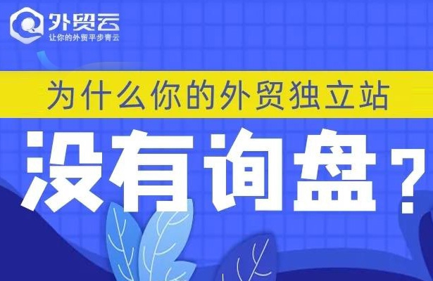 为什么你的外贸企业独立站没有询盘？